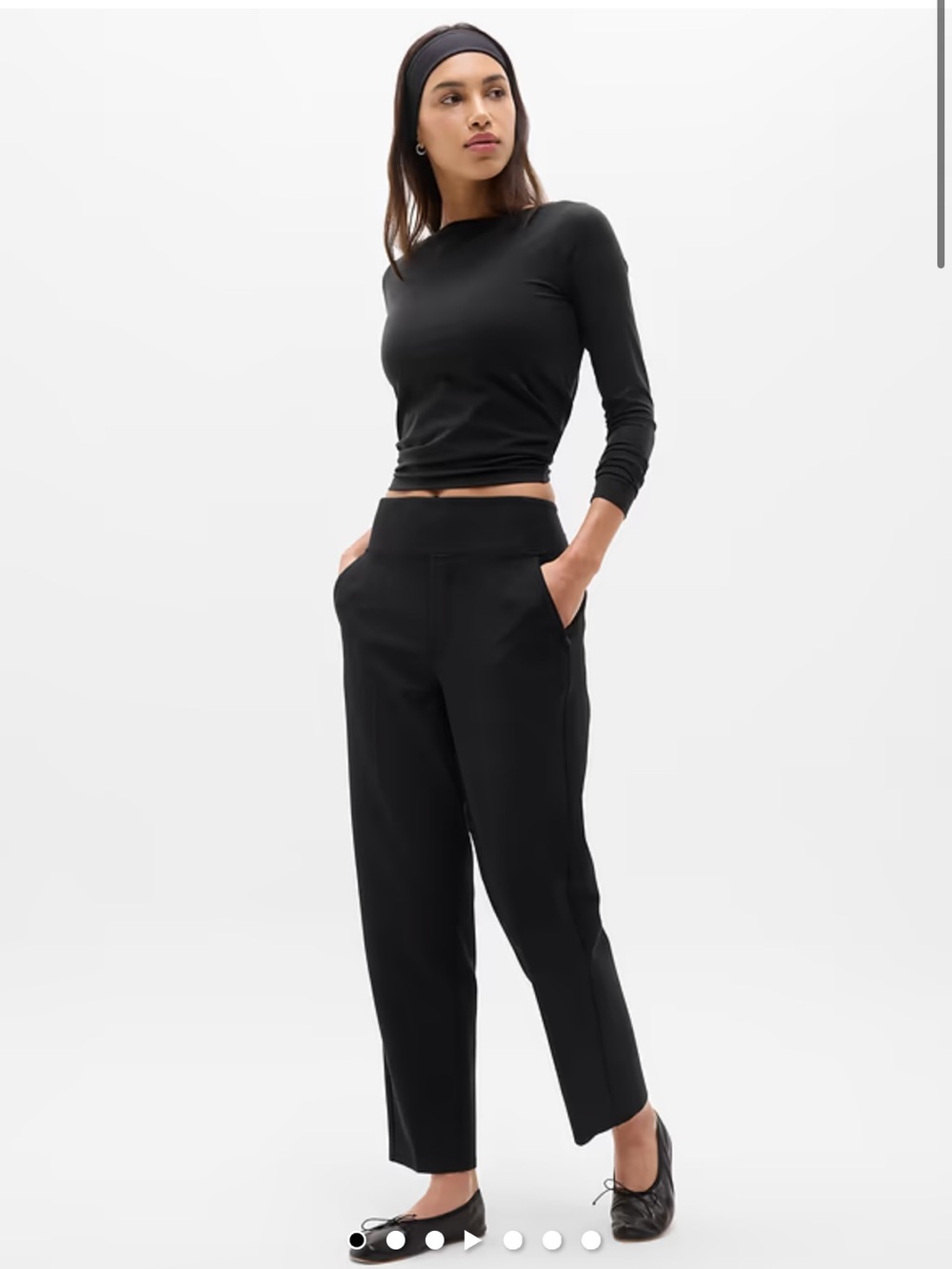 ATHLETA Endless High Rise Pant Black